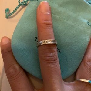 Sz 5.5 Tiffany silver ring